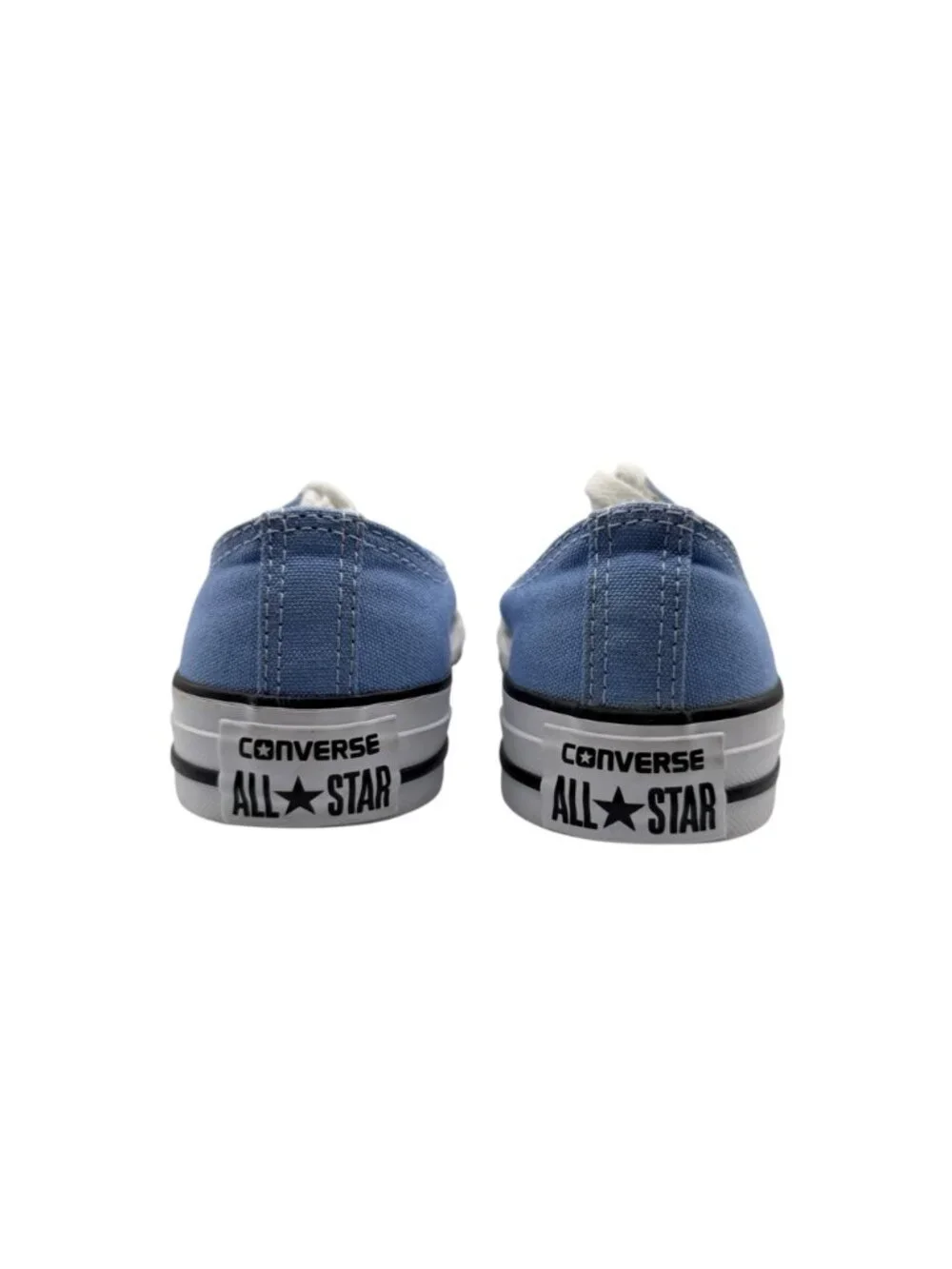 Converse All Star Low Top Lace Up Canvas Pioneer Blue Sneakers (5) - Picture 11 of 15